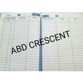 ABD SECTION DIARY Diaries-printed-plain- register- 200 Pages