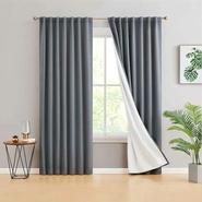 Unbranded Cotton Plain Door Curtains