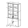 GODREJ INTERIO Almirah Steel shelving cabinets