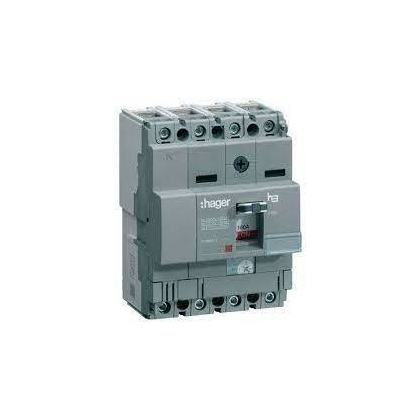 Hager 250A 4 Pole 35 KA Molded Case Circuit Breakers (Mccb)