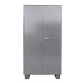 ADARSH Almirah Steel shelving cabinet with partial wardrobe