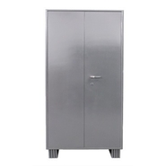 ADARSH Almirah Steel shelving cabinet with partial wardrobe