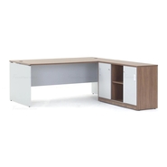 ADARSH Executive Table with One side pedestal unit and E.R.U