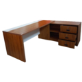 SATHYA Executive Table with One side pedestal unit