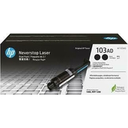 103AD Black Neverstop Laser Toner Cartridge, DUAL PACK