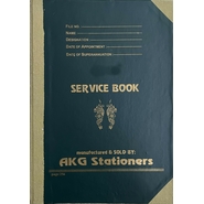 Unbranded SERVICE BOOK Diaries-printed-plain- register- 256 Pages