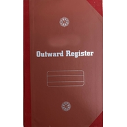 Unbranded Outward Register Diaries-printed-plain- register- 200 Pages