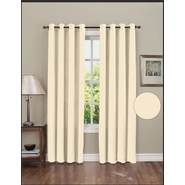 Unbranded Silk Plain Door Curtains